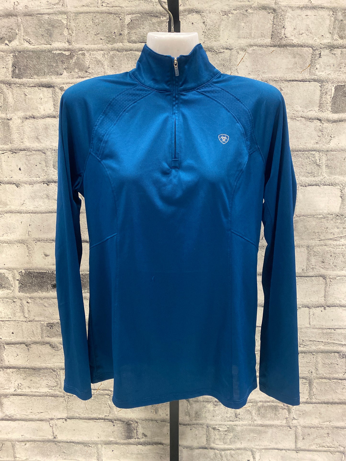 Ariat Tech LS 1/4 Zip Cobalt Blue M