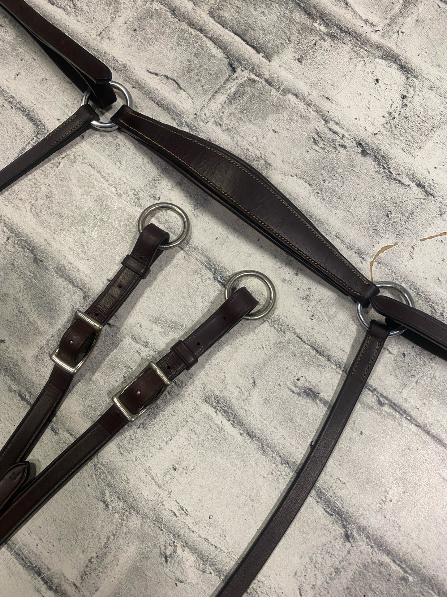 Breastplate w/ Running Attachment Brown F