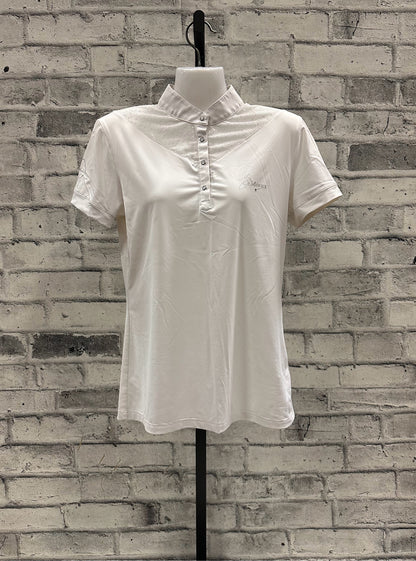 Le Mieux SS Show Shirt w/Mesh Detail L (EU 44)