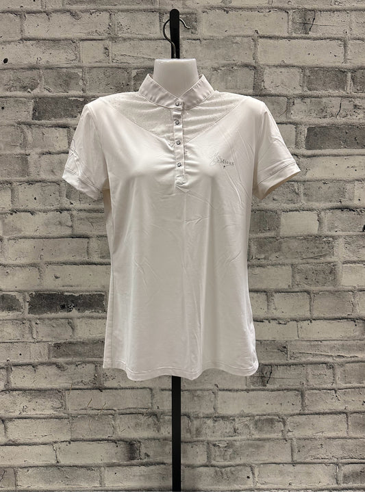 Le Mieux SS Show Shirt w/Mesh Detail L (EU 44)
