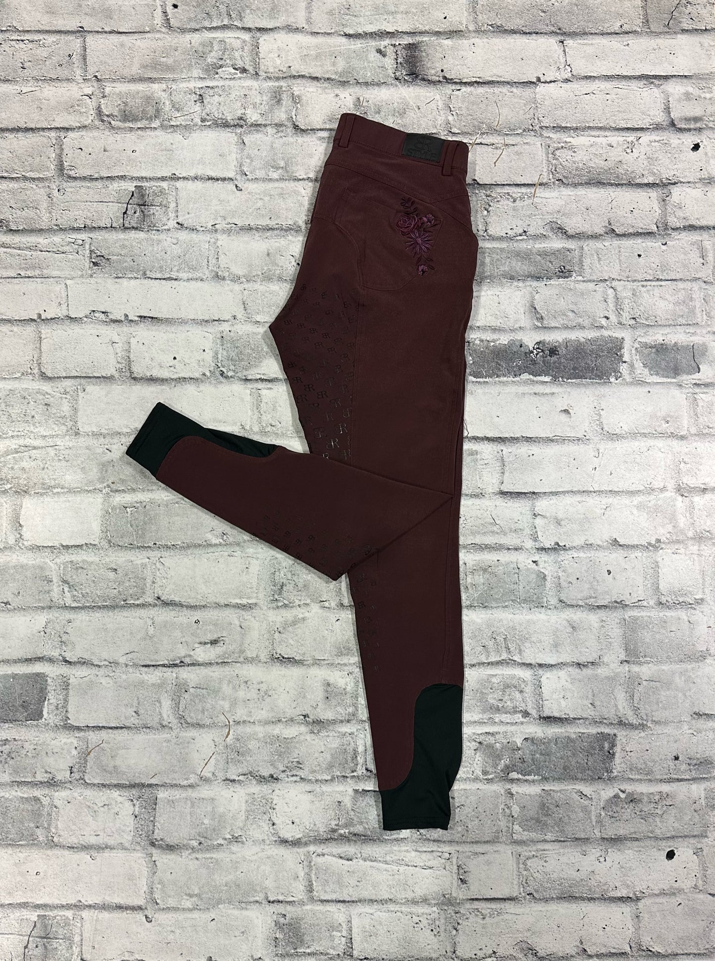 BR FS Breeches Burgundy 28