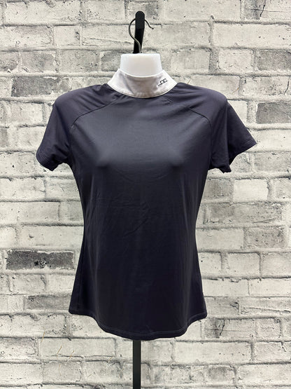 AA Platinum SS Show Shirt Navy/White XS