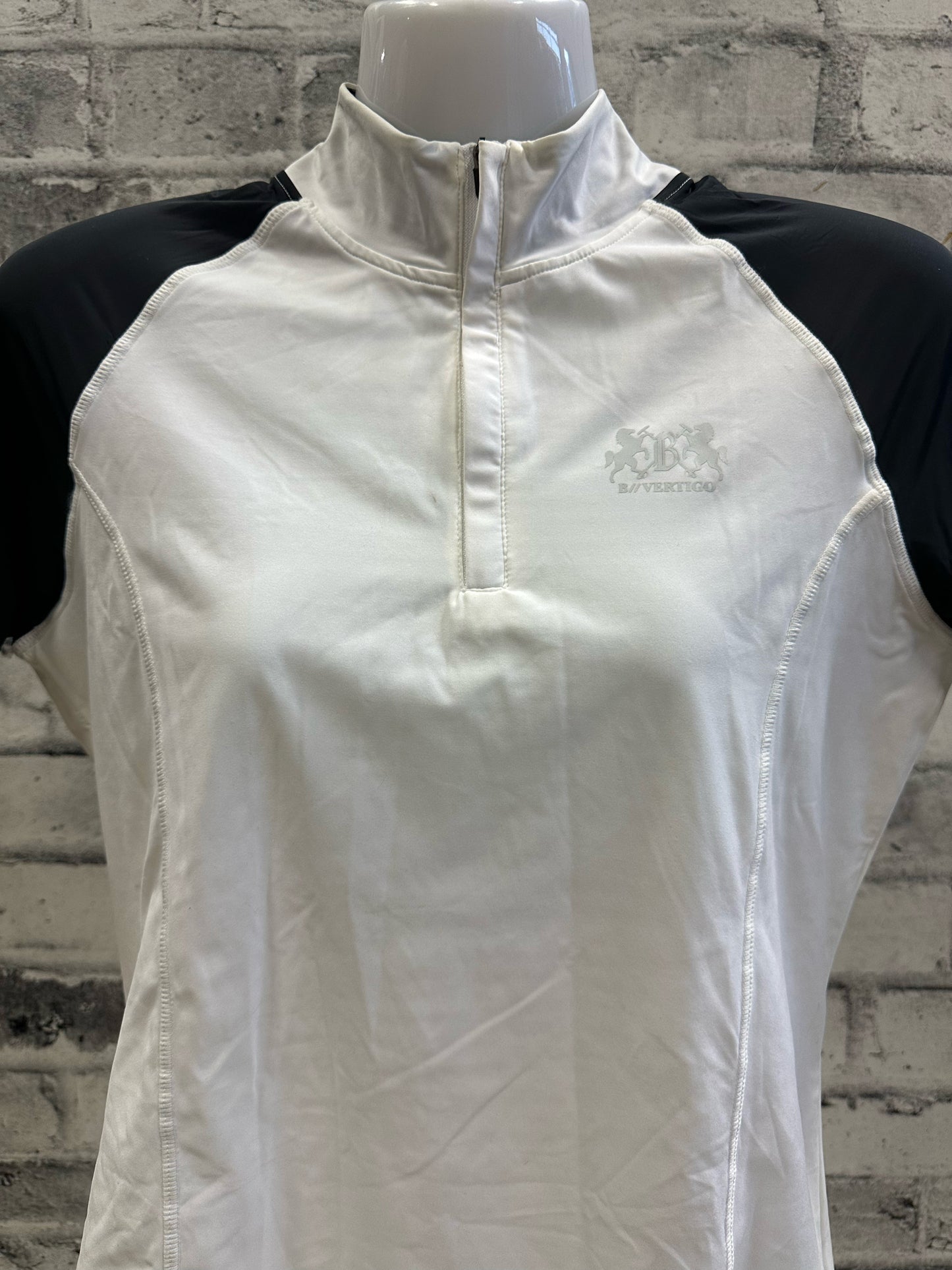 B//Vertigo SS Show Shirt Black/White 8 NEW