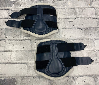 Horze Brushing Boots Navy S