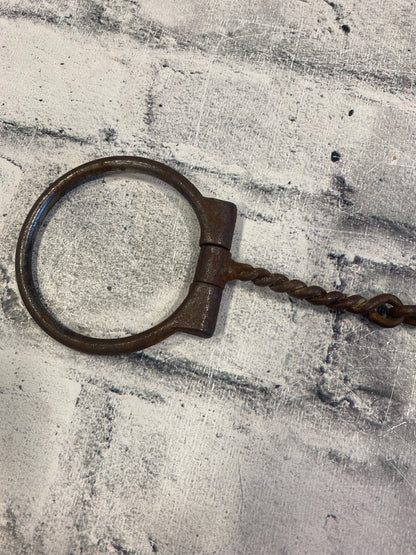 5" Sweet Iron Thin Wire Twist Fixed Snaffle Bit