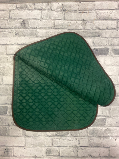 USG Dressage Saddle Pad Green/Brown