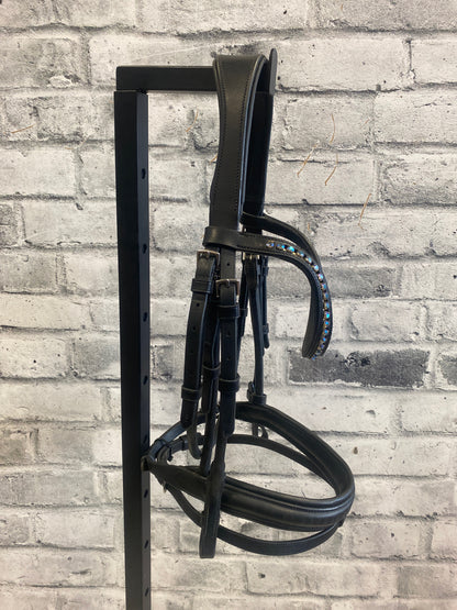 Mondega Rolled Leather Bridle Black F