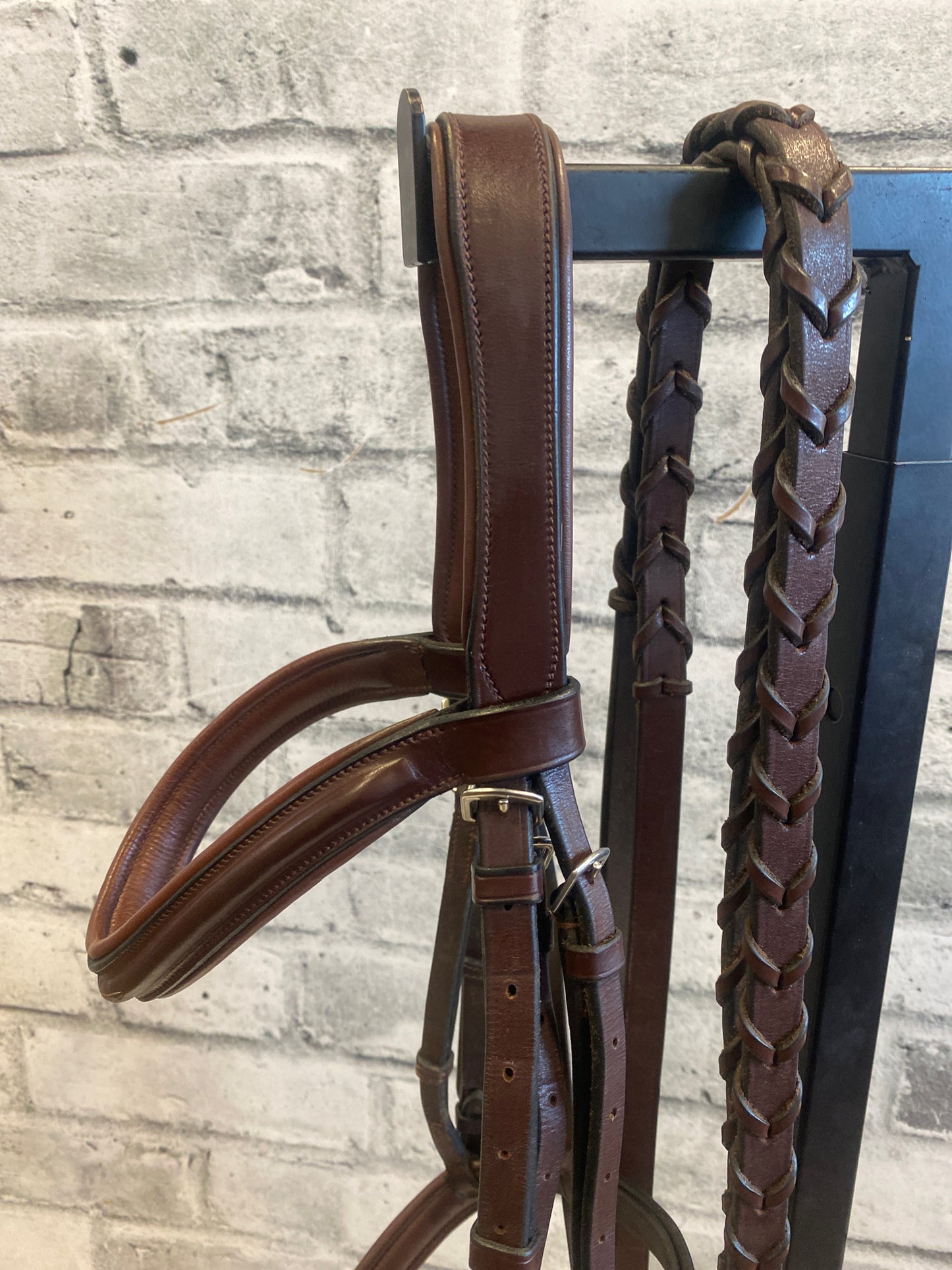 Fancy Stitch Padded Bridle w/ Reins