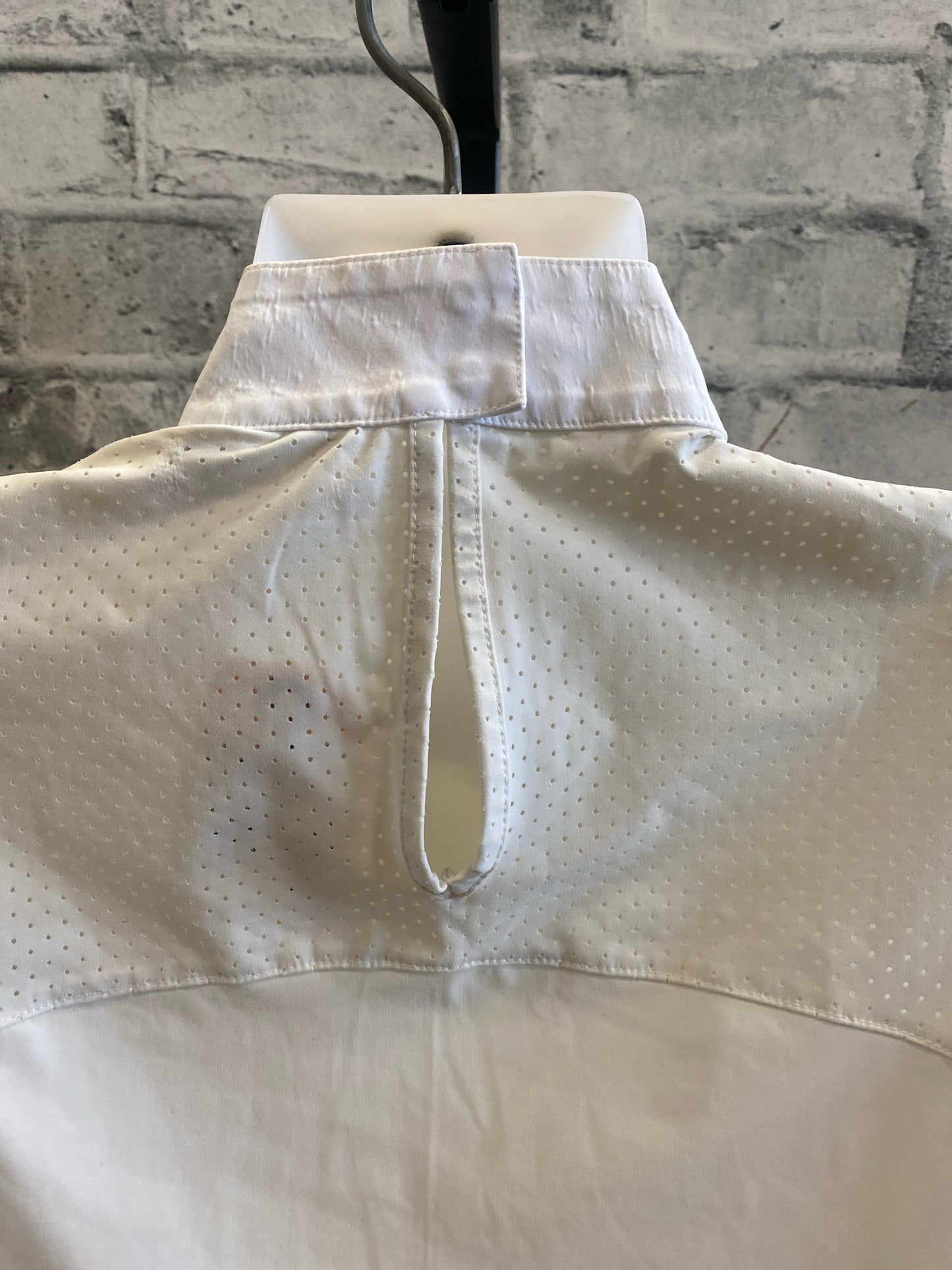 Cavalleria Toscana Breathable SS Show Shirt Cream S
