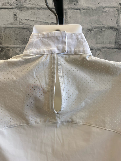 Cavalleria Toscana Breathable SS Show Shirt Cream S