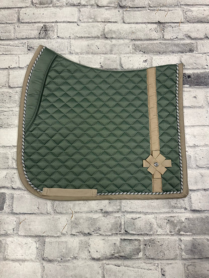 PS of Sweden Dressage Pad Sage/Tan Cob