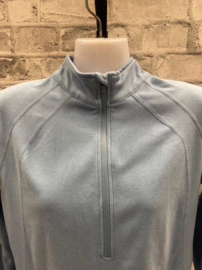 Willit Quarter Zip Sweater Cornflower Blue M