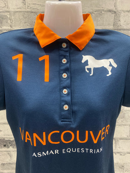 Noel Asmar SS Polo Navy & Orange XS