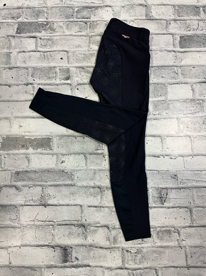 Horze FS Silicone Grip Breeches Black 26