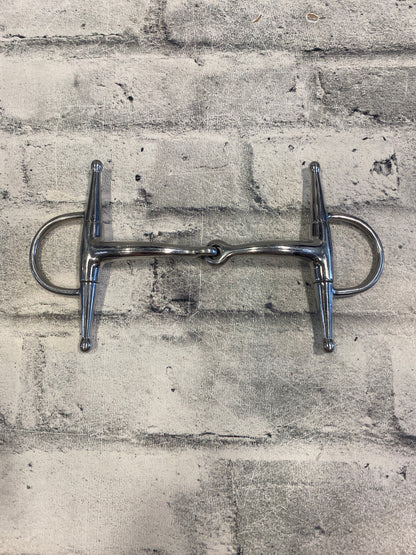 5.75" Dublin Curved Full Cheek Snaffle Bit