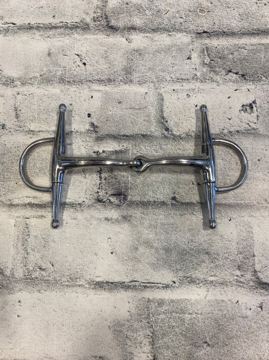 5.75" Dublin Curved Full Cheek Snaffle Bit