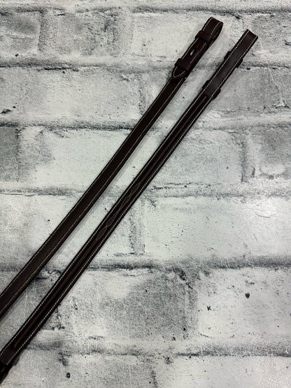Mondega Padded Fancy Stitch Bridle Brown Cob + Reins