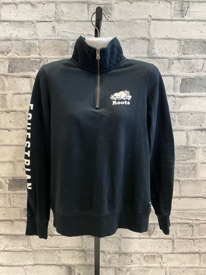 Roots Equestrian 1/4 Zip Black XS