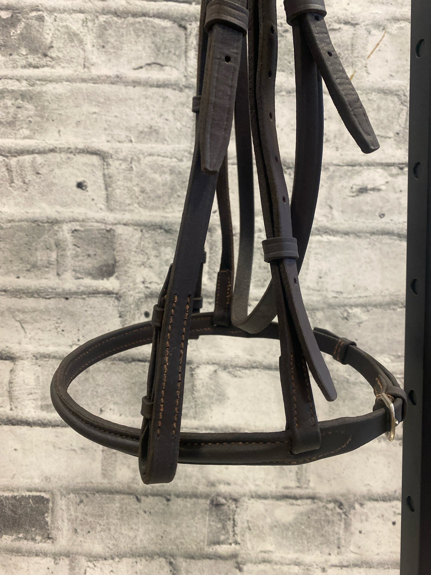 Raised Leather Bridle Brown F