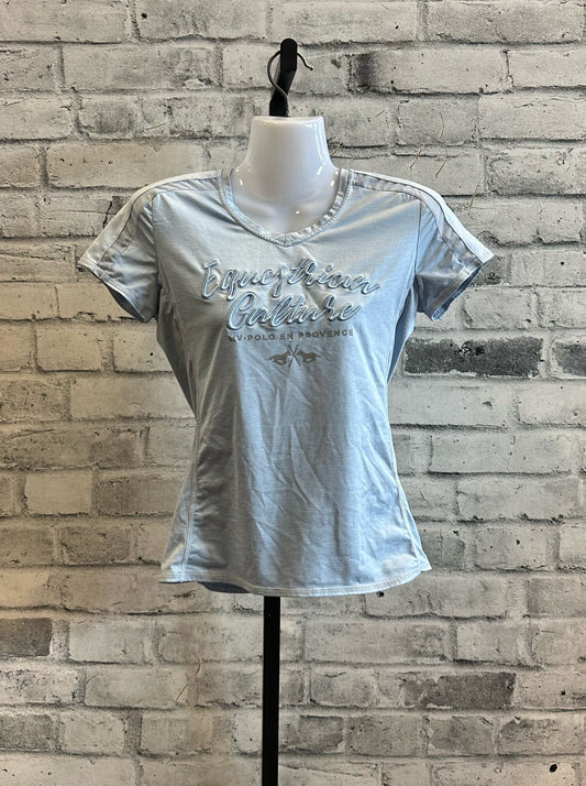 HV Polo SS Technical T-Shirt Baby Blue XS