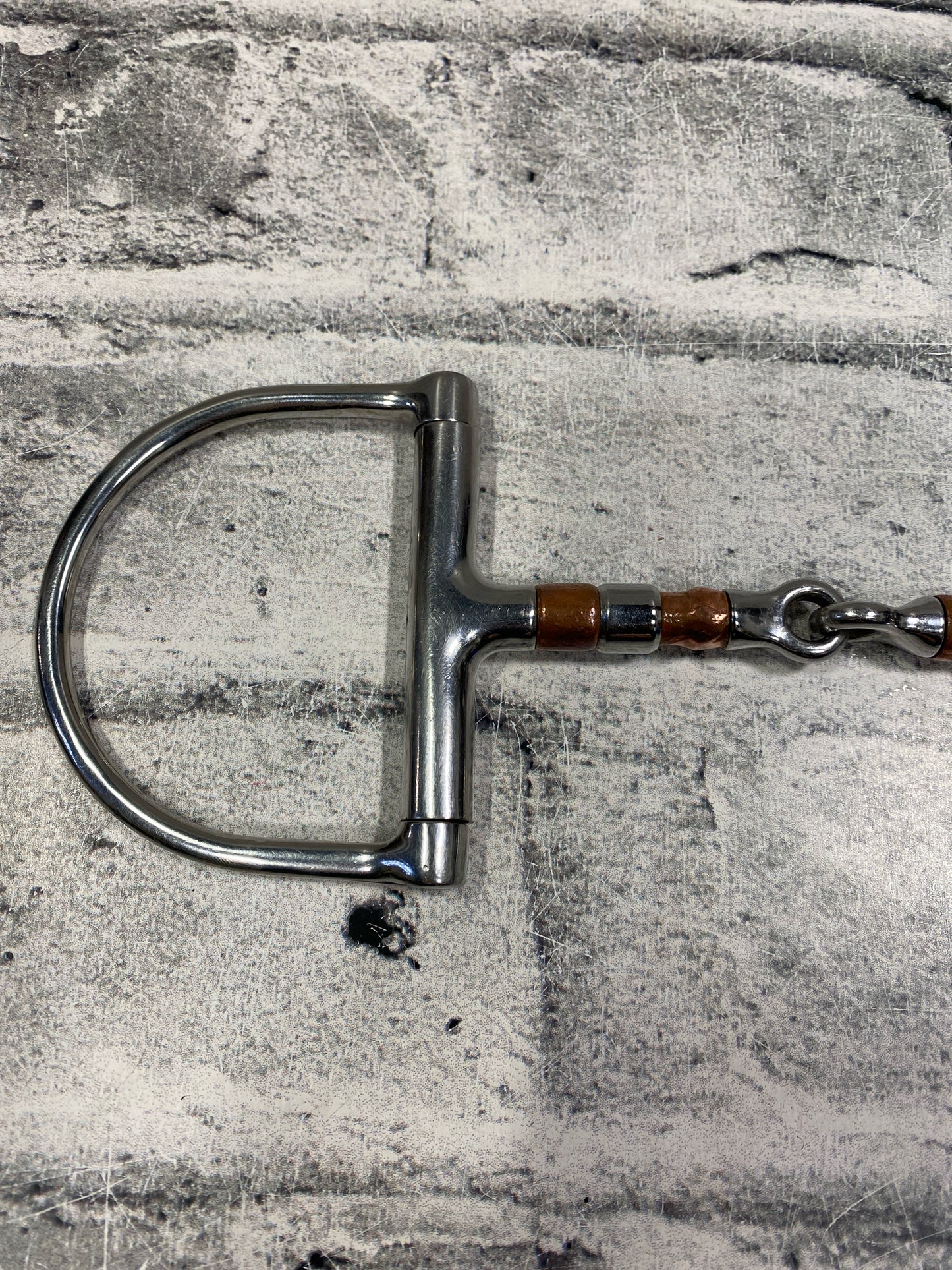 5" Dee Ring w/ Copper Rollers