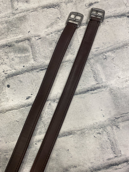 54" Nylon Core Stirrup Leathers Brown