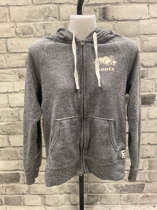 Roots Equestrian Zip Up Hoodie Grey XS