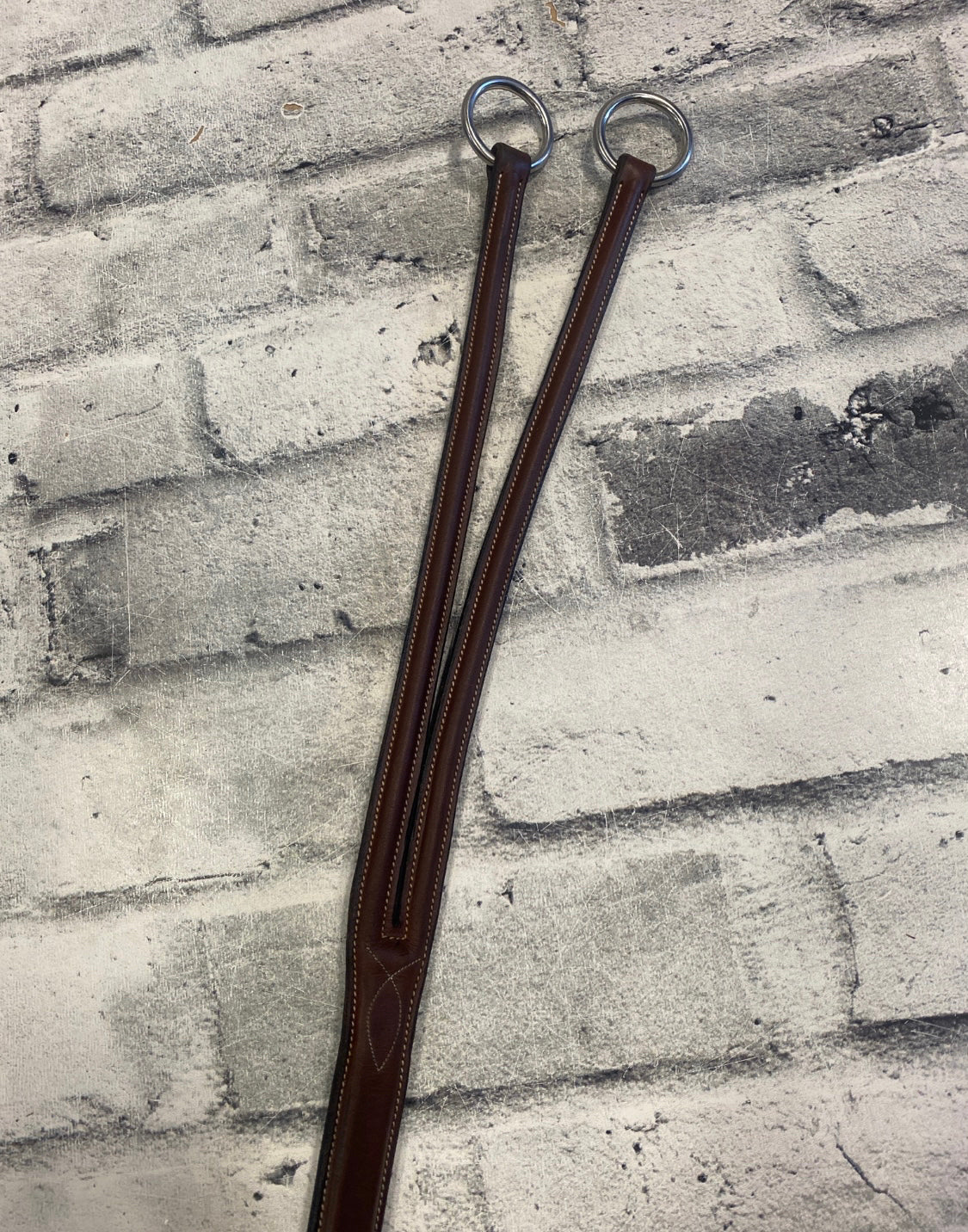 Raised Running Martingale Brown Cob