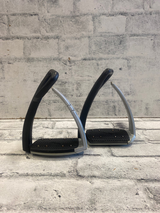 Freejump Soft'Up Pro+ Stirrups Black/Silver