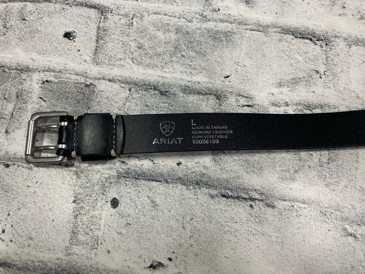 Ariat Leather Belt Black L