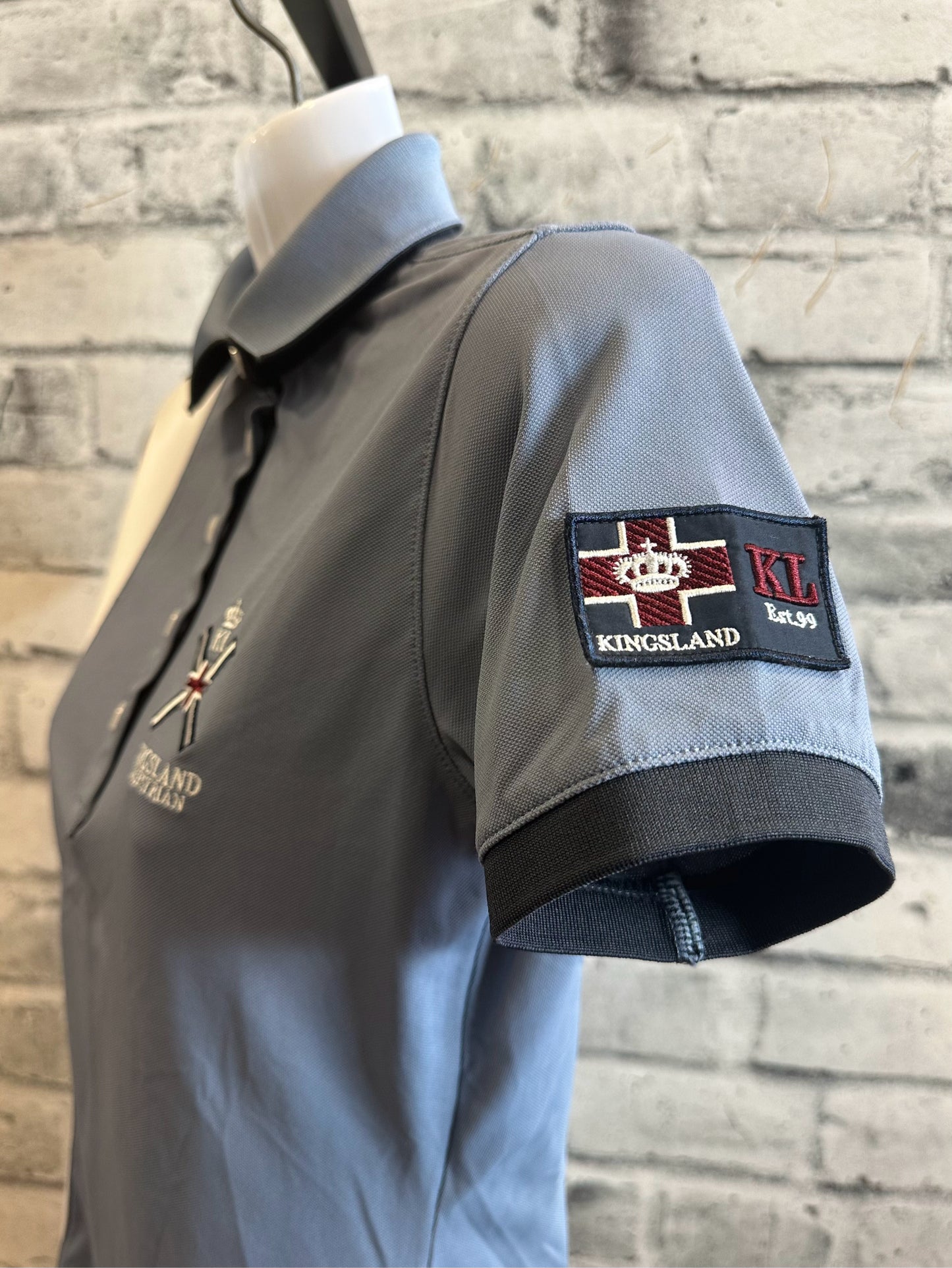 Kingsland SS Polo Steele Blue XS