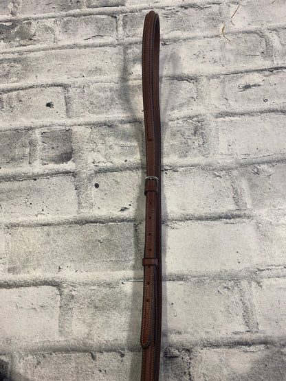 Raised Fancy Stitch Standing Martingale Brown XFull