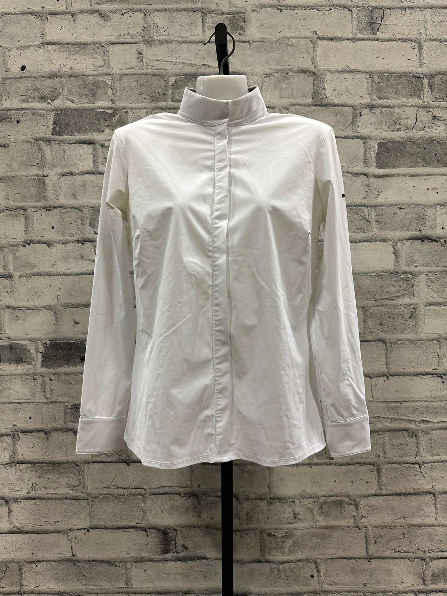 Struck LS Show Shirt White M