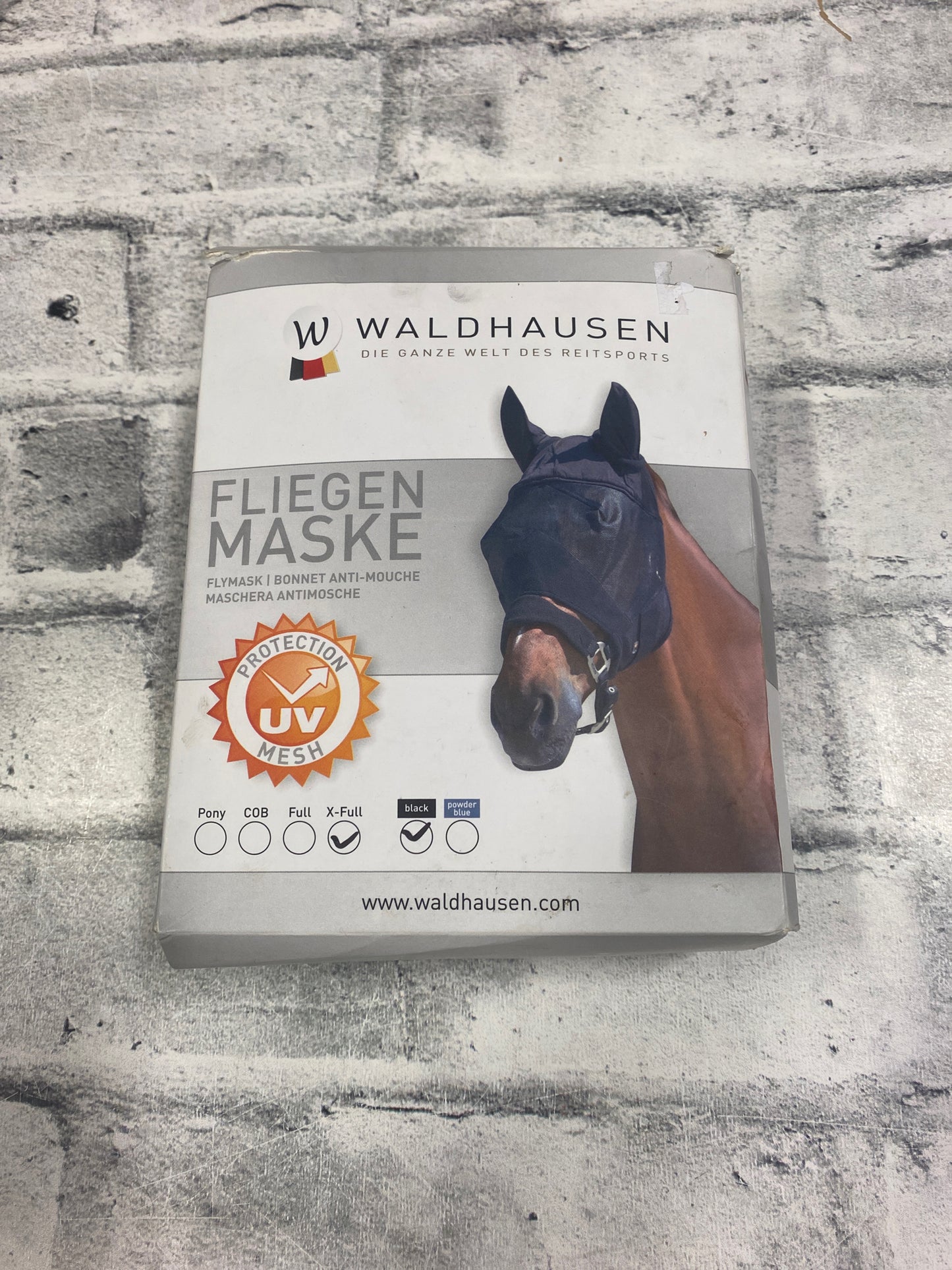 Waldhausen Fly Mask Black XFull