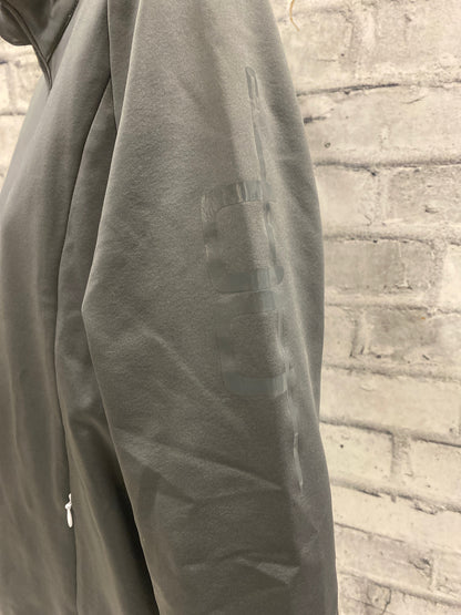 Alessandro Alabanese Platinum Zip Up Lightweight Jacket Grey L