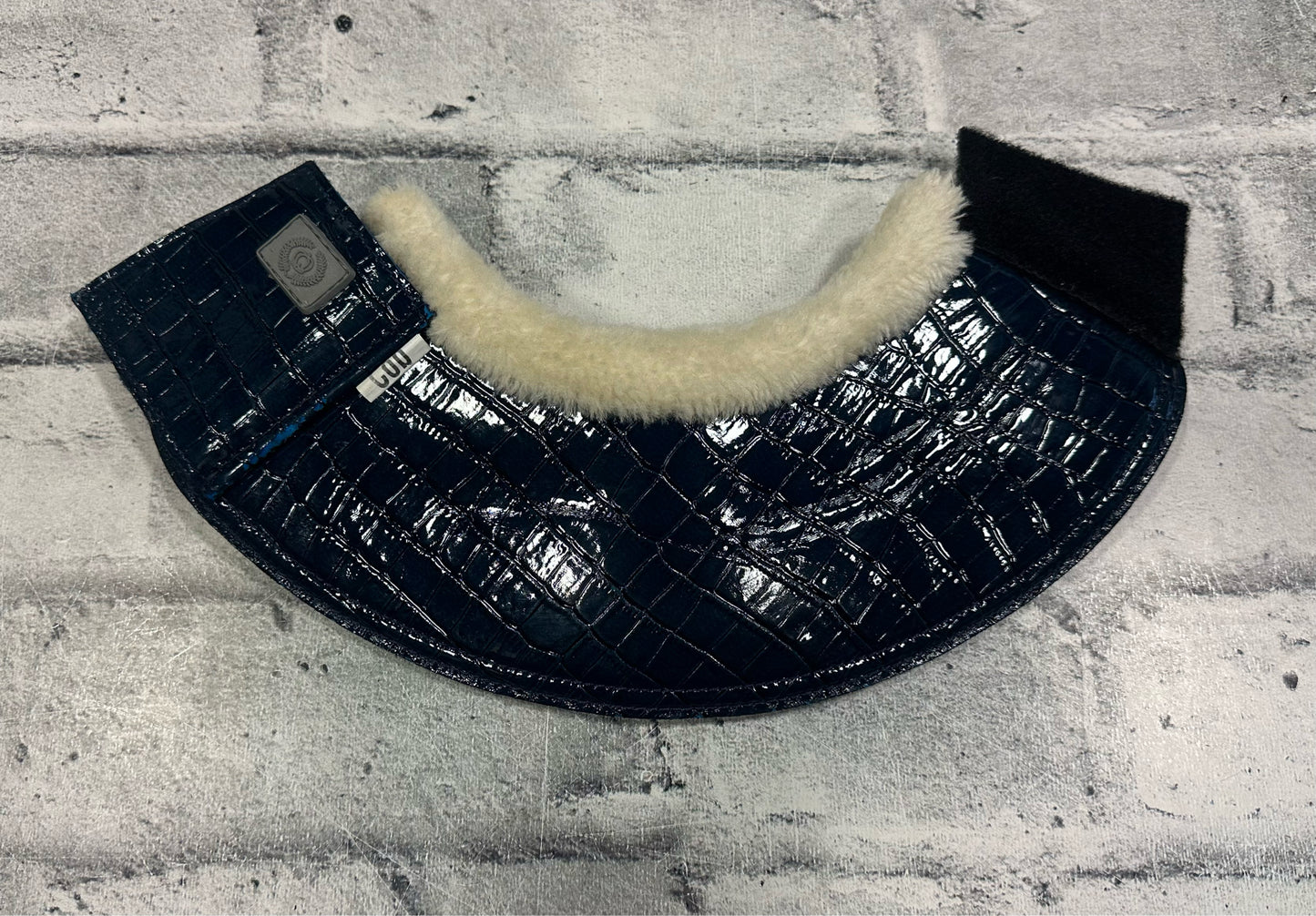 PS of Sweden Fuzzy Bell Boots Blue Croc Cob