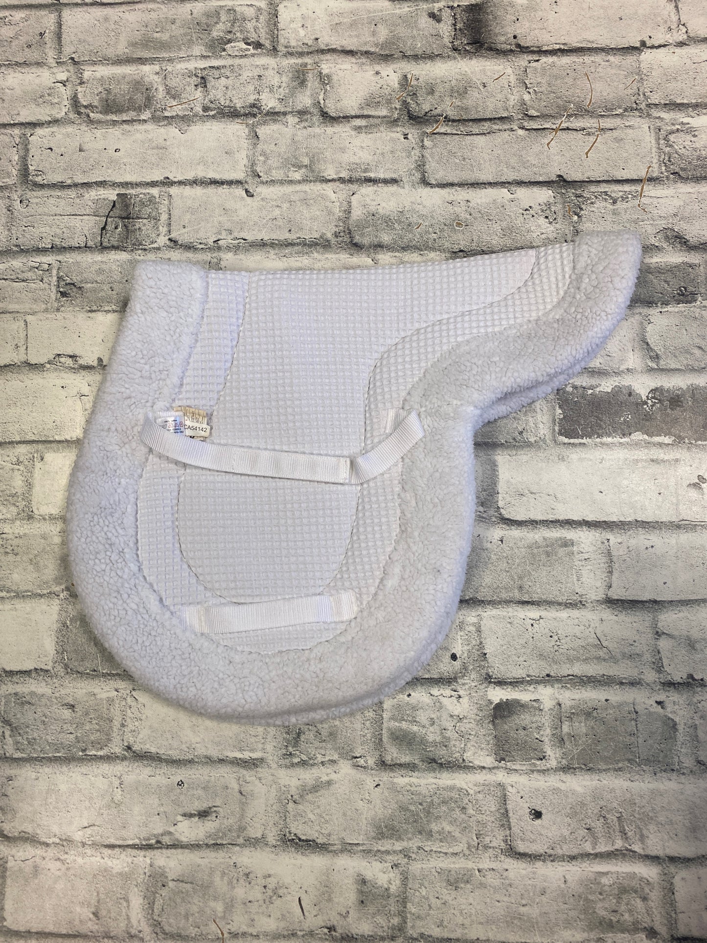 Fleece Shaped Pad White