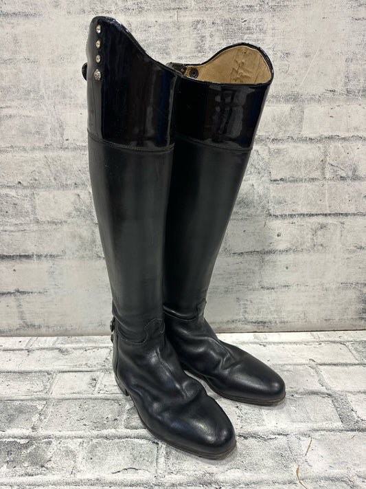 Konigs Dress Boots Black Patent Top 8