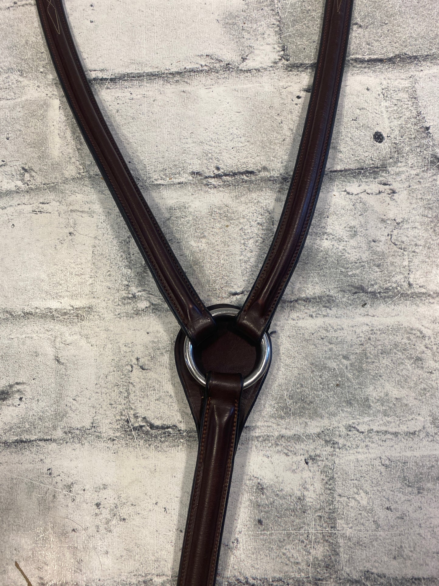 Fancy Stitch Leather Breastplate Cob