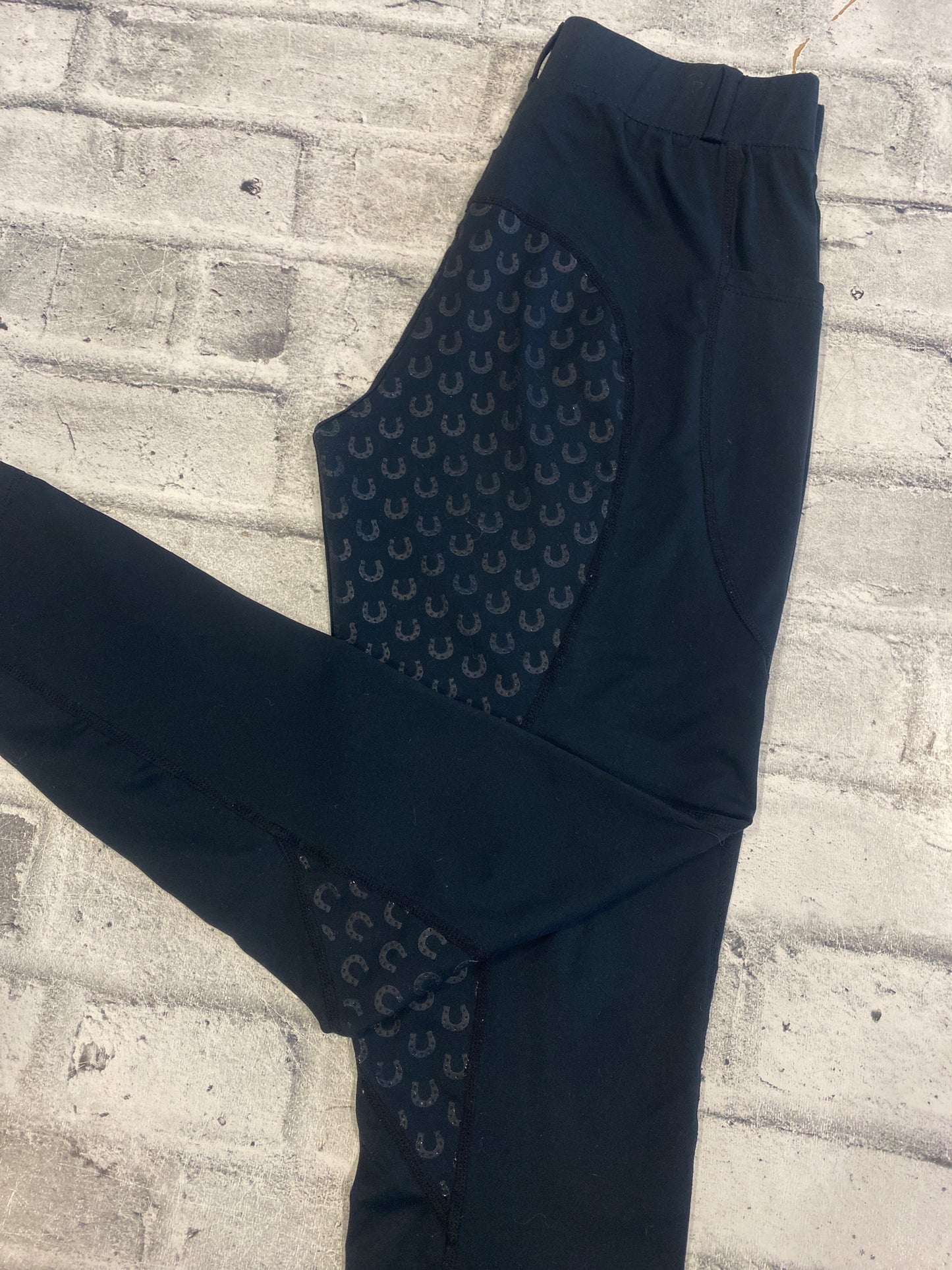 FITS T4 Sports FS Grip Breeches Black M