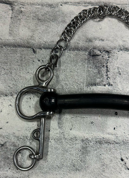 5.5" Rubber Pelham Bit w/ Chain
