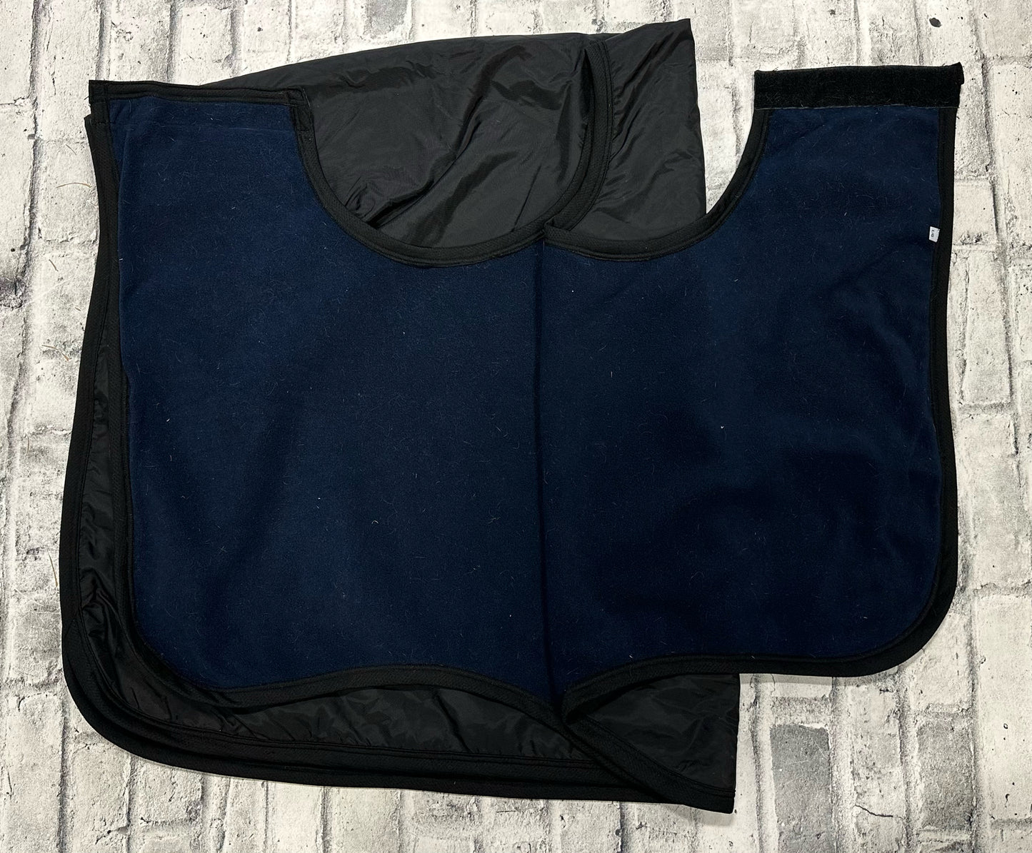 Waterproof Quarter Sheet Black Embroidered L