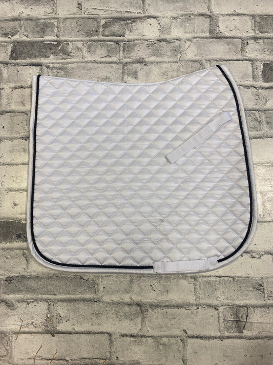 Asmar Dressage Saddle Pad White/Black F
