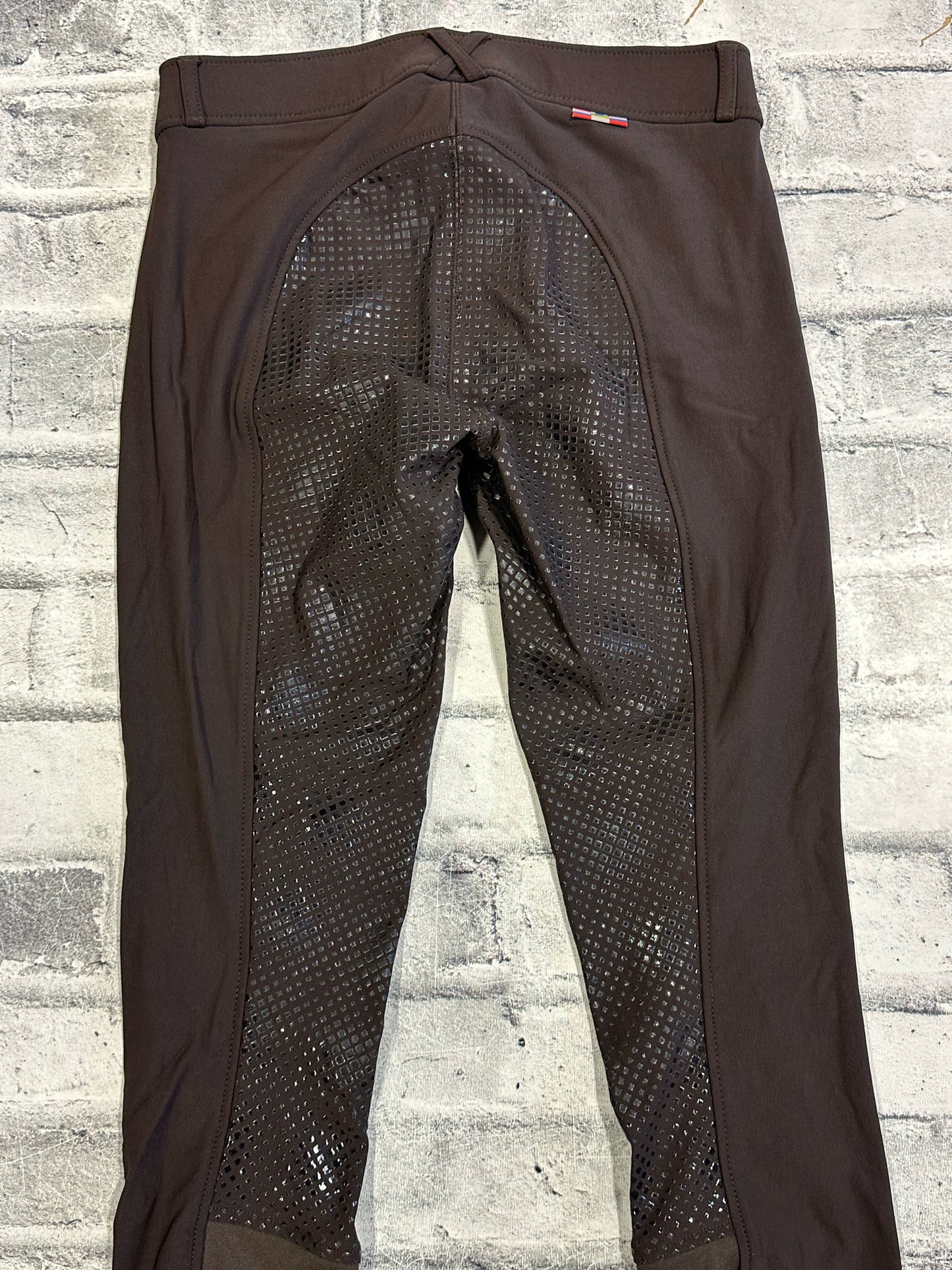 Horze FS Silicone Grip Breeches Brown 26