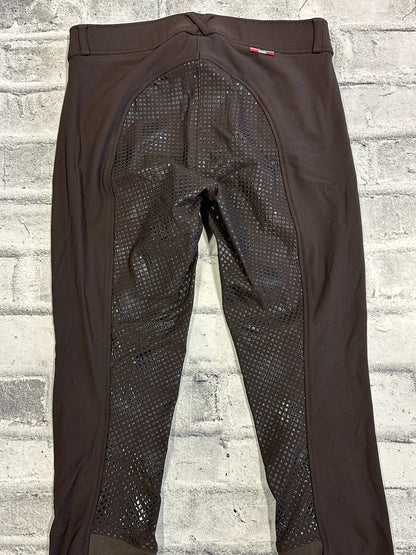 Horze FS Silicone Grip Breeches Brown 26