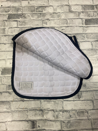 B//Vertigo Dressage Pad Navy/White F