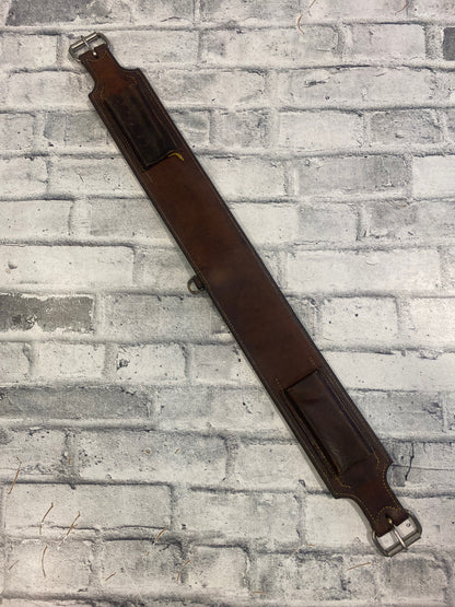 Leather Back Cinch