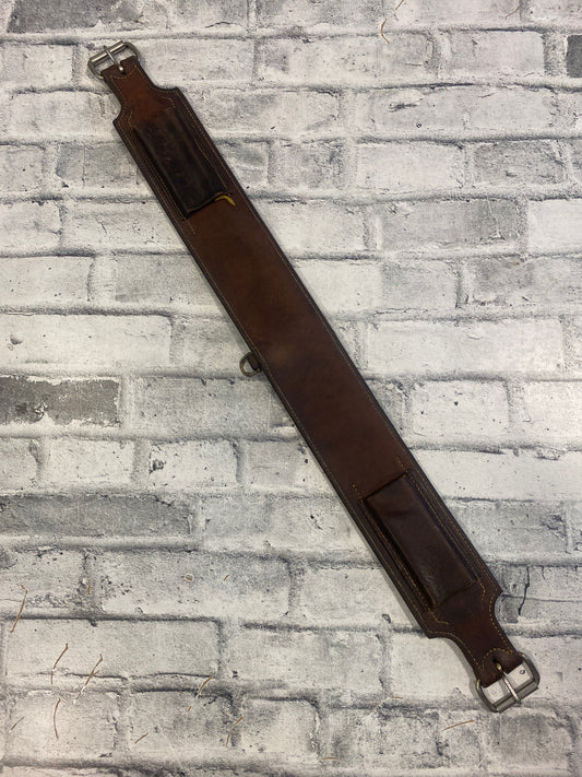 Leather Back Cinch