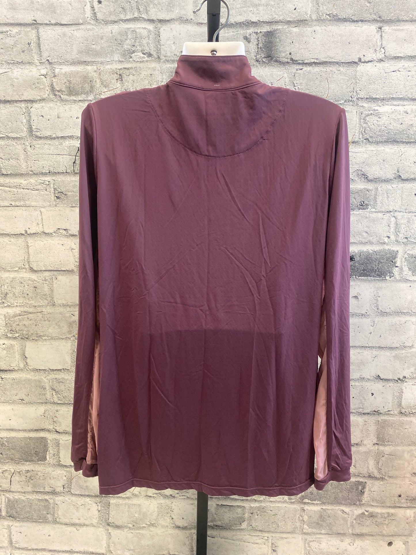 Kastel 1/4 Zip LS Sun Shirt Plum L