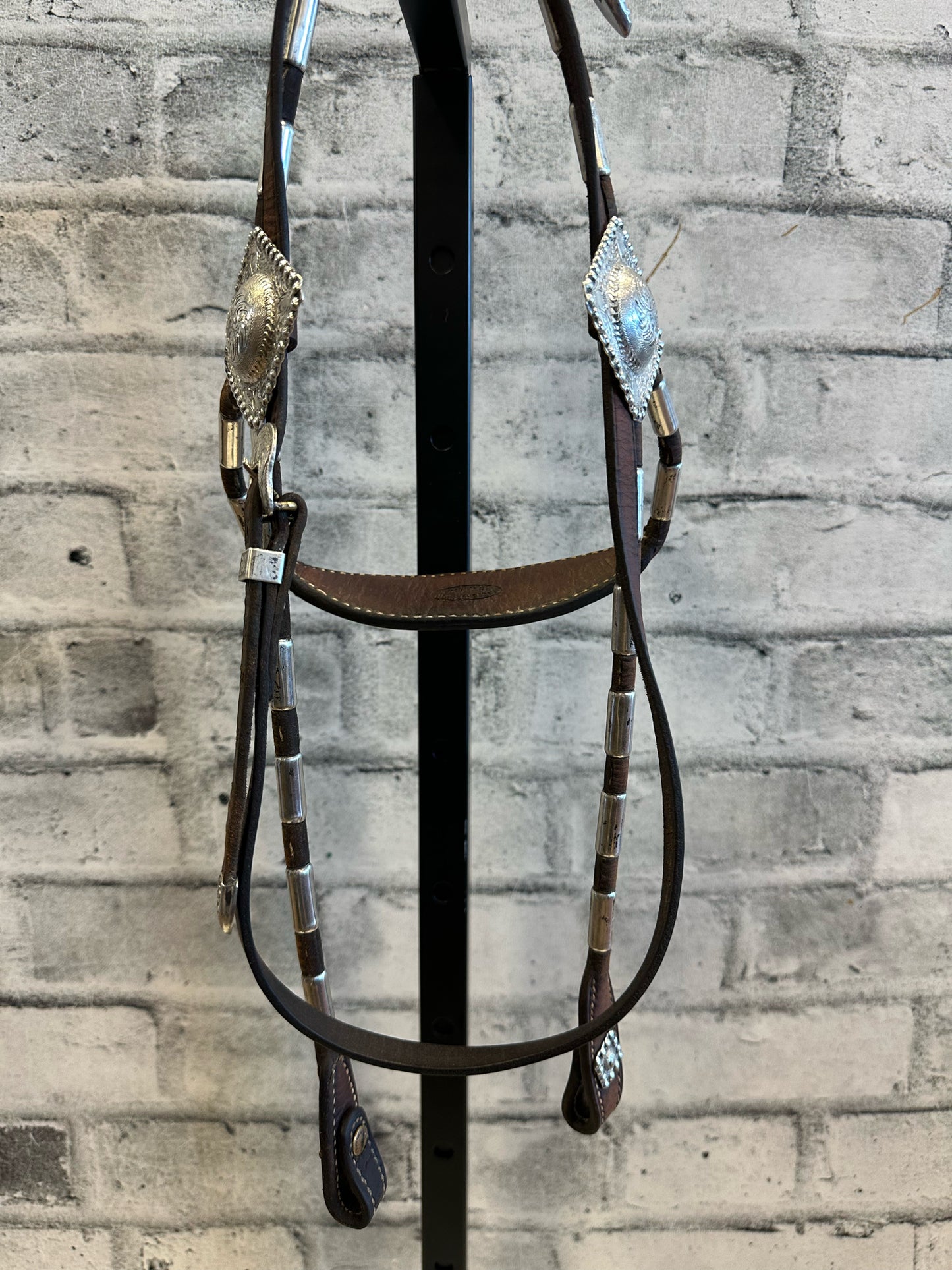 Vaquero Shop Silver Browband Show Headstall